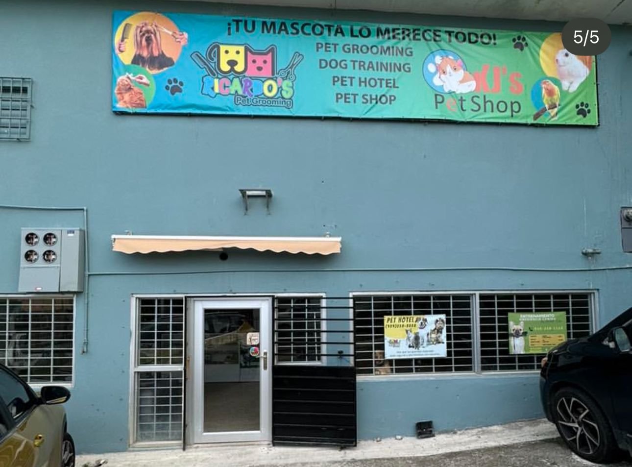 Ricardo's Pet Grooming antes